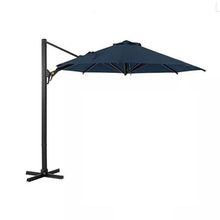 10 Ft Square Large Cantilever Patio Umbrella with 360° Rotation & Tit Adjustment and Heavy Duty Offset Polyester Canopy Deck Umbrella without base