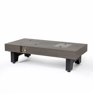 54_inch Iron Fire Pit with Ice Bucket Design
