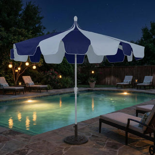 10FT Pagoda Patio Umbrella with Crank Lift & Tilt – Adjustable Outdoor Market Umbrella in Mint Green, Navy Blue & Black