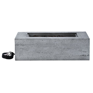 41.9-Inch Propane Fire Pit Table – 40,000 BTU Outdoor Patio Heater with Cover & Lava Rocks