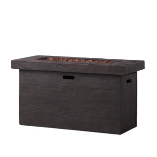 45 Inch Rectangular MGO Fire Pit – 50,000 BTU Outdoor Propane Gas Heater