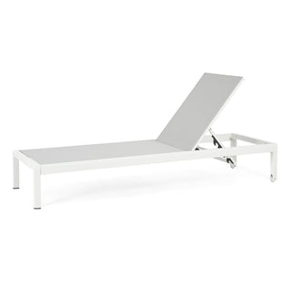 Outdoor Lounge Chair Set Of Two, Made Of Aluminum, Adjustable, Weather-Resistant And UV-Protected, With A Weight Capacity Of 400 Pounds