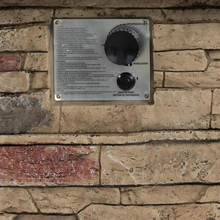 42" Propane Gas Fire Pit Table, 50000 BTU Rectangular Concrete Fire Pit for Outside Patio Deck Garden Backyard