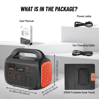1800W Portable Power Station with UPS & 3000+ Cycle LFP Battery – Fast 1.5H Recharge for Home, RV & Emergency Backup