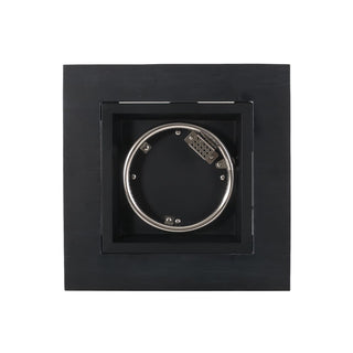 19.5" Outdoor 30,000 BTU Propane Fire Pit, Tank Inside, Brushed Black