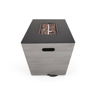 56" Rectangular MGO Propane Fire Pit – 50,000 BTU Outdoor Gas Fire Table