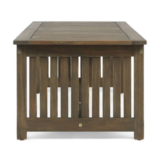 Outdoor Acacia Wood Coffee Table For Patio And Garden