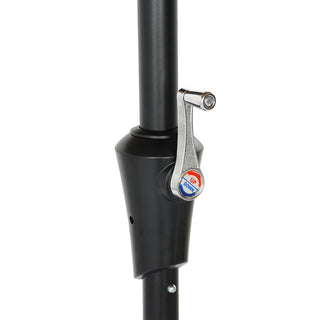 9FT/10FT 2-Tier Thatched Tiki Patio Umbrella with Crank – Natural Color, Beach-Style Sunshade