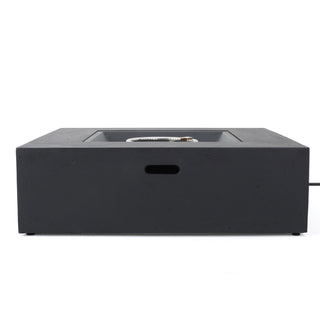50,000 BTU Square MGO Propane Fire Table, Outdoor Gas Fire Pit with External Tank Design