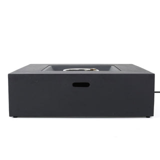 50,000 BTU Square MGO Propane Fire Table, Outdoor Gas Fire Pit with External Tank Design